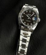 WKD Factory Rolex Datejust 41mm 3235 Movement 904L Steel Black Face Watch
